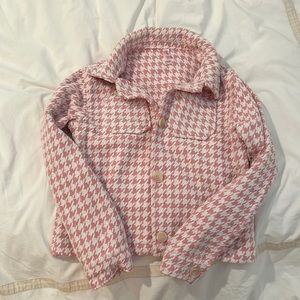 Kids Pink Frankie’s by Francesca’s blazer/jacket